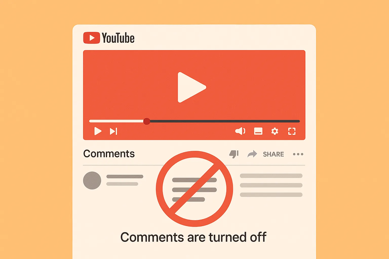 How to Turn Off Comments on YouTube Video