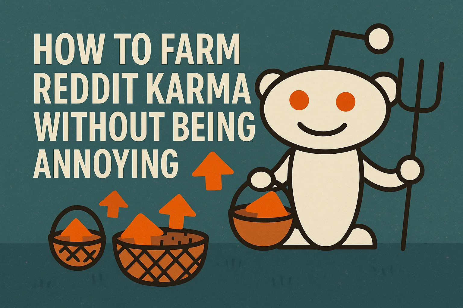 How to Farm Reddit Karma Without Being Annoying