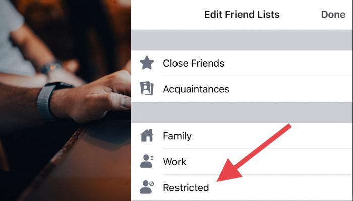 How to Unrestrict on Facebook